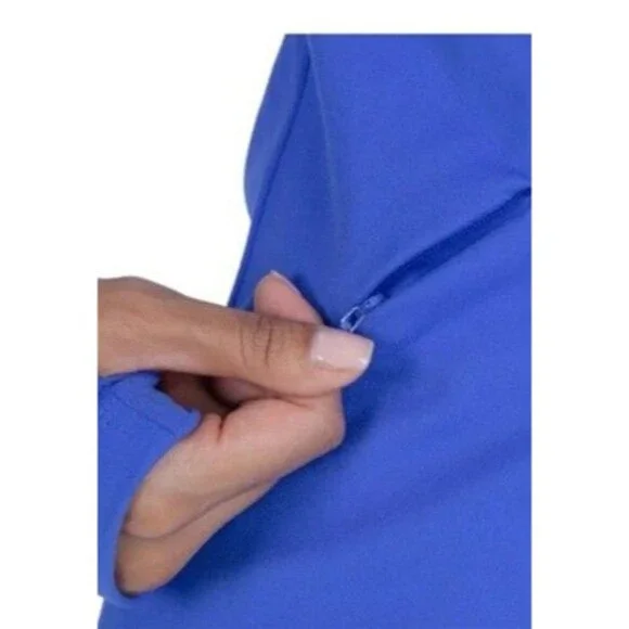 Spyder Women's Full Zip Long Sleeve Yoga Jacket Blue XXL NWT - Picture 4 of 4